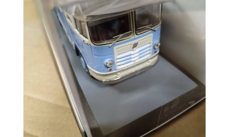 С 1 рубля! Автобус ЛИАЗ-158Б бежевый-голубой Classicbus, масштабная модель, 1:43, 1/43