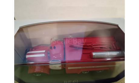 С 1 рубля! АТ-2 (ZIL 157) красный SSM, масштабная модель, Start Scale Models (SSM), scale43, ЗИЛ