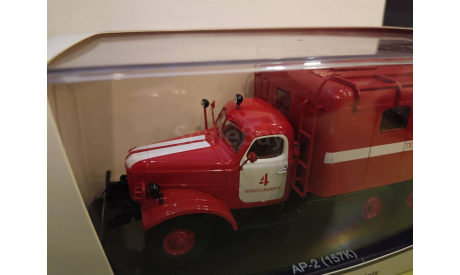 С 1 рубля! АР-2 (157К) красный SSM, масштабная модель, ЗИЛ, Start Scale Models (SSM), 1:43, 1/43