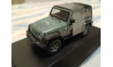 С 1 рубля! Jeep Джип 2 ARMY STRONG мокрый асфальт тентованный, масштабная модель, Greenlight Collectibles, 1:43, 1/43