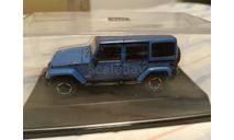 С 1 рубля! Jeep Джип 3 POLAR синий 5-дверный, масштабная модель, Greenlight Collectibles, scale43