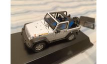 С 1 рубля! Jeep Джип 6 3-дверный белый тент черный, масштабная модель, Greenlight Collectibles, scale43