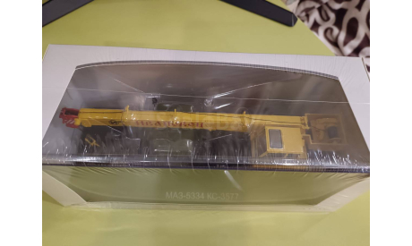 С 1 рубля! МАЗ 5334 (КС-3577)  SSM хаки/желтый, масштабная модель, Start Scale Models (SSM), scale43