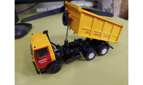 С 1 рубля! МАЗ 5516 SSM самосвал ’Аварийная служба’, масштабная модель, Start Scale Models (SSM), scale43
