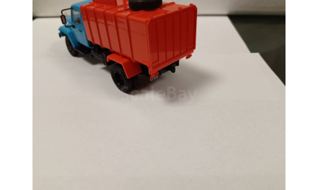 С 1 рубля! GAZ-3307 КО-413 мусоровоз, масштабная модель, DeAgostini, scale43