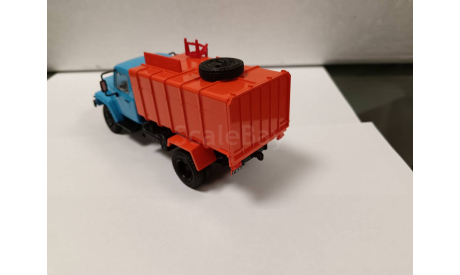 С 1 рубля! GAZ-3307 КО-413 мусоровоз, масштабная модель, DeAgostini, scale43