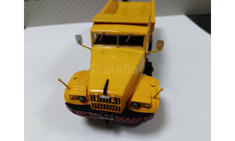 С 1 рубля! Kraz 256Б1  желтый самосвал, масштабная модель, scale43, КрАЗ