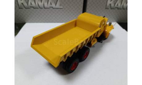С 1 рубля! Kraz 256Б1  желтый самосвал, масштабная модель, scale43, КрАЗ