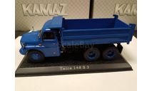 С 1 рубля! TATRA 148 S3 синий самосвал, масштабная модель, 1:43, 1/43