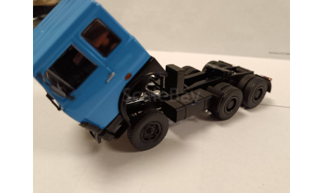 С 1 рубля! МАЗ 6422 тягач синий  Автоистория, масштабная модель, Автоистория (АИСТ), 1:43, 1/43