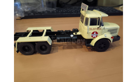 с 1 рубля! BERLIET 3х осный песочный шасси, масштабная модель, 1:43, 1/43