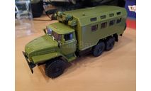 с 1 рубля! URAL 4320 с кунгом, масштабная модель, DeAgostini, scale43