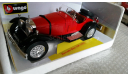 BBurago MERCEDES BENZ 300 SSK 1928 1:18, масштабная модель, Mercedes-Benz, 1/18