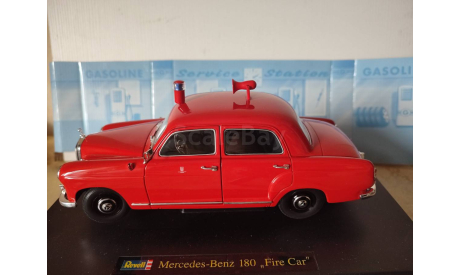 Revell Mercedes Benz 180 Fire Car, масштабная модель, Mercedes-Benz, 1:18, 1/18