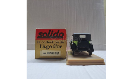 Hispano Suiza 1925-1940, масштабная модель, Solido, scale43