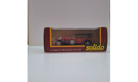 Mercedes SS 1928, масштабная модель, Solido, scale43, Mercedes-Benz