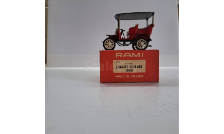 Tonneau Georges Richard 1902, масштабная модель, R.A.M.I., scale43