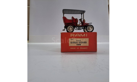 Tonneau Georges Richard 1902, масштабная модель, R.A.M.I., scale43