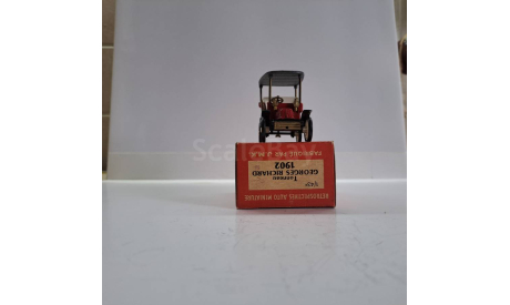 Tonneau Georges Richard 1902, масштабная модель, R.A.M.I., scale43