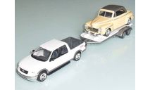 Ford F-150 + Ford Deluxe - MOTOR MAX - 1/43, масштабная модель, MotorMax, scale43