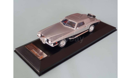 STUTZ Blackhawk Coupe 1971 (blue / silver) - Premium X - 1/43, масштабная модель, scale43