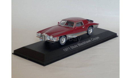 STUTZ Blackhawk Coupe 1971 (red/grey) - Premium X - 1/43, масштабная модель, scale43