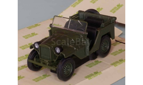 ГАЗ-64 (зелёный), масштабная модель, Наш Автопром, scale43