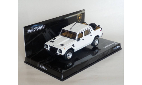 Lamborghini LM002 1984 (White)- MINICHAMPS - 1/43, масштабная модель, 1:43