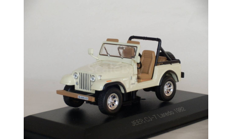 Jeep CJ-7 Laredo 1982 - WHITE BOX - 1/43, масштабная модель, WhiteBox, scale43