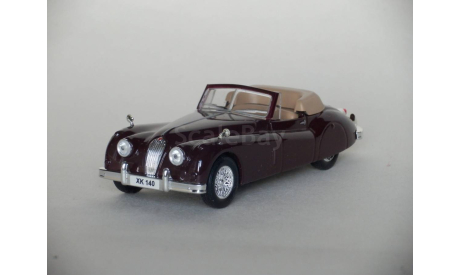 Jaguar XK 140 - DeAgostini - 1/43, масштабная модель, Суперкары. Лучшие автомобили мира, журнал от DeAgostini, scale43