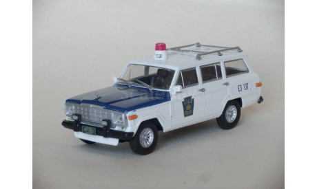 Jeep Wagoneer  - DeAgostini - 1/43 (с дефектами), масштабная модель, Полицейские машины мира, Deagostini, scale43