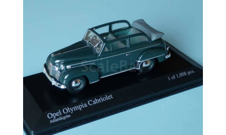Opel Olympia Cabriolet, 1952 - MINICHAMPS - 1/43, масштабная модель, 1:43