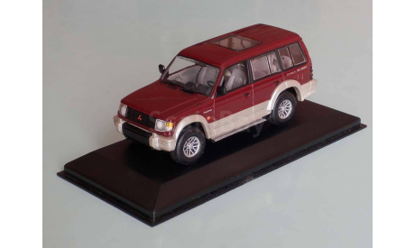 Mitsubishi Pajero LWB 1994 red (треснут бокс) - MINICHAMPS - 1/43, масштабная модель, scale43