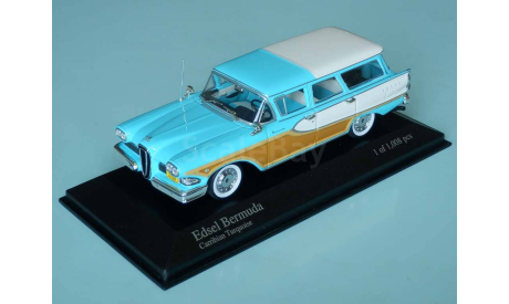 Edsel Bermuda Station Wagon 1958 - MINICHAMPS - 1/43, масштабная модель, scale43