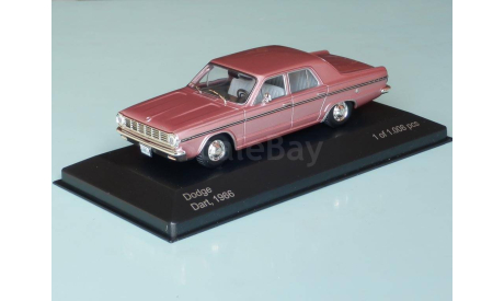 Dodge Dart 1966 - WHITE BOX - 1/43, масштабная модель, WhiteBox, scale43