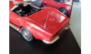 Chevrolet Corvette Open Convertible (1968) -  Sun Star (Vitesse) - 1/43 (треснут бокс, повреждена антенна), масштабная модель, scale43