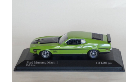 Ford Mustang Mach 1 1971 - MINICHAMPS - 1/43, масштабная модель, scale43