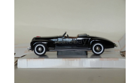 ЗиС-101А Спорт (дефект колеса) -Наш автопром - 1/43, масштабная модель, scale43