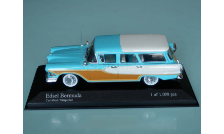 Edsel Bermuda Station Wagon 1958 - MINICHAMPS - 1/43, масштабная модель, scale43