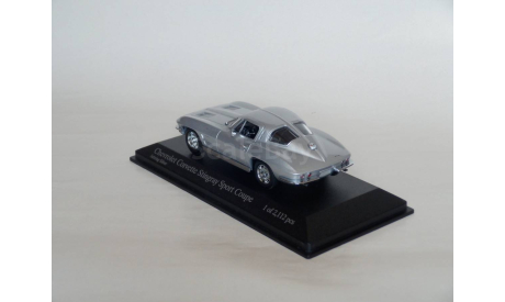 Chevrolet Corvette Coupe 1963 - MINICHAMPS - 1/43, масштабная модель, scale43