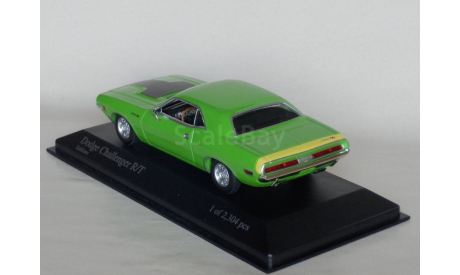 Dodge  Challenger R/T 1970 - MINICHAMPS - 1/43, масштабная модель, scale43