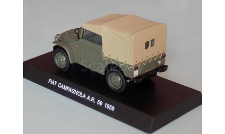 Fiat Campagnola A.R.,1959, масштабная модель, DeAgostini (военная серия), scale43