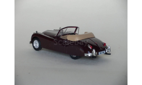 Jaguar XK 140 - DeAgostini - 1/43, масштабная модель, Суперкары. Лучшие автомобили мира, журнал от DeAgostini, scale43