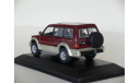 Mitsubishi Pajero LWB 1994 red (отломано зеркало, треснут бокс, нет картона) - MINICHAMPS - 1/43, масштабная модель, scale43