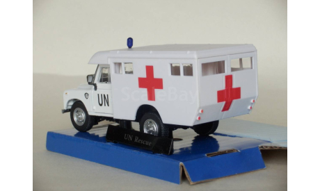 Land Rover Series 3  109  ’UN Rescue’ - CARARAMA - 1/43, масштабная модель, Bauer/Cararama/Hongwell, scale43