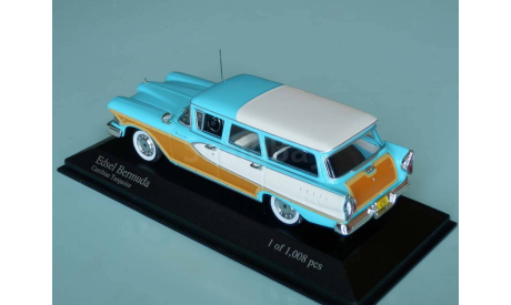 Edsel Bermuda Station Wagon 1958 - MINICHAMPS - 1/43, масштабная модель, scale43