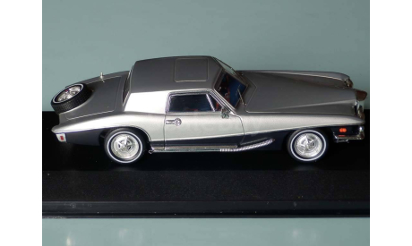STUTZ Blackhawk Coupe 1971 (blue / silver) - Premium X - 1/43, масштабная модель, scale43