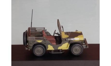 Jeep Willys, масштабная модель, DeAgostini (военная серия), scale43