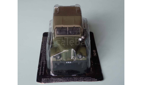 ГАЗ-69 - DeAgostini - 1/43, масштабная модель, Автолегенды СССР журнал от DeAgostini, scale43
