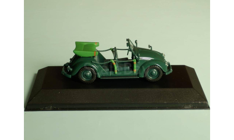 Volkswagen Hebmuller, 1949, масштабная модель, DeAgostini (военная серия), scale43
